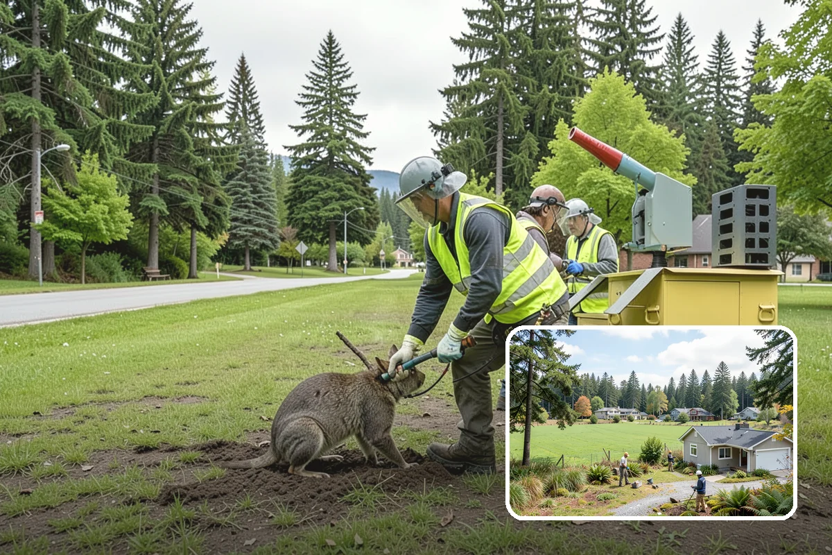 Stump Grinding in Lyman, Skagit County, WA - Removes trip hazards and mowing obstructions