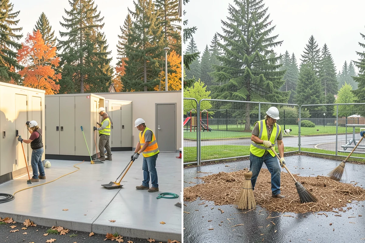 Stump Grinding in Monroe, Snohomish County, WA - Utility locates and marking of nearby infrastructure