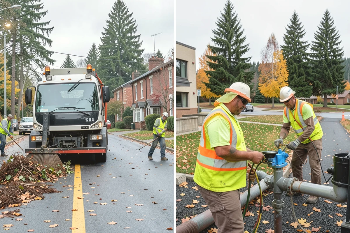 Stump Grinding in Ruston, Pierce County, WA - Utility locates and marking of nearby infrastructure