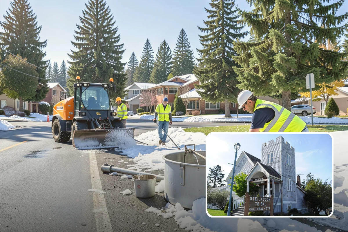 Stump Grinding in Steilacoom, Pierce County, WA - Removes trip hazards and mowing obstructions