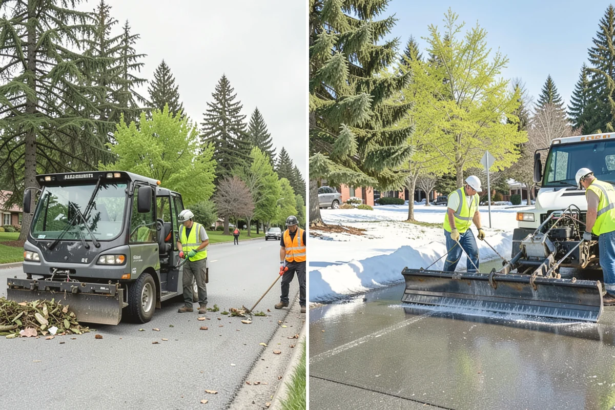 Stump Grinding in Steilacoom, Pierce County, WA - Utility locates and marking of nearby infrastructure