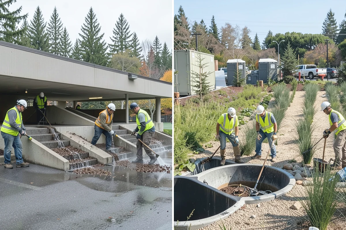 Stump Grinding in Sumner, Pierce County, WA - Utility locates and marking of nearby infrastructure