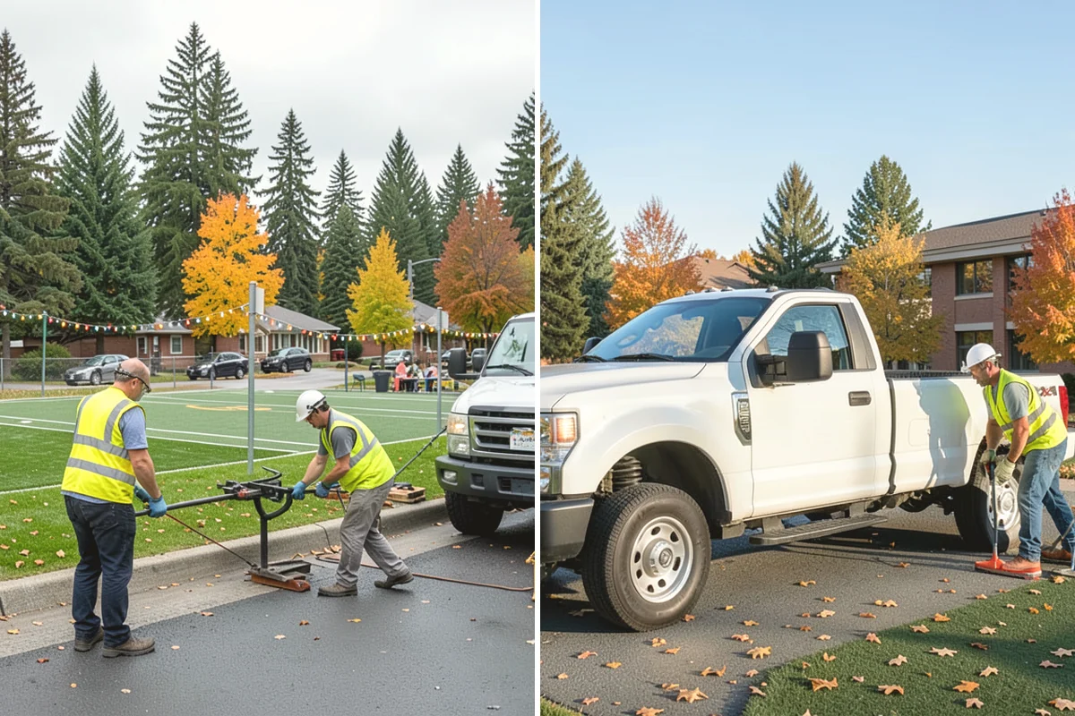 Stump Grinding in Yarrow Point, King County, WA - Utility locates and marking of nearby infrastructure