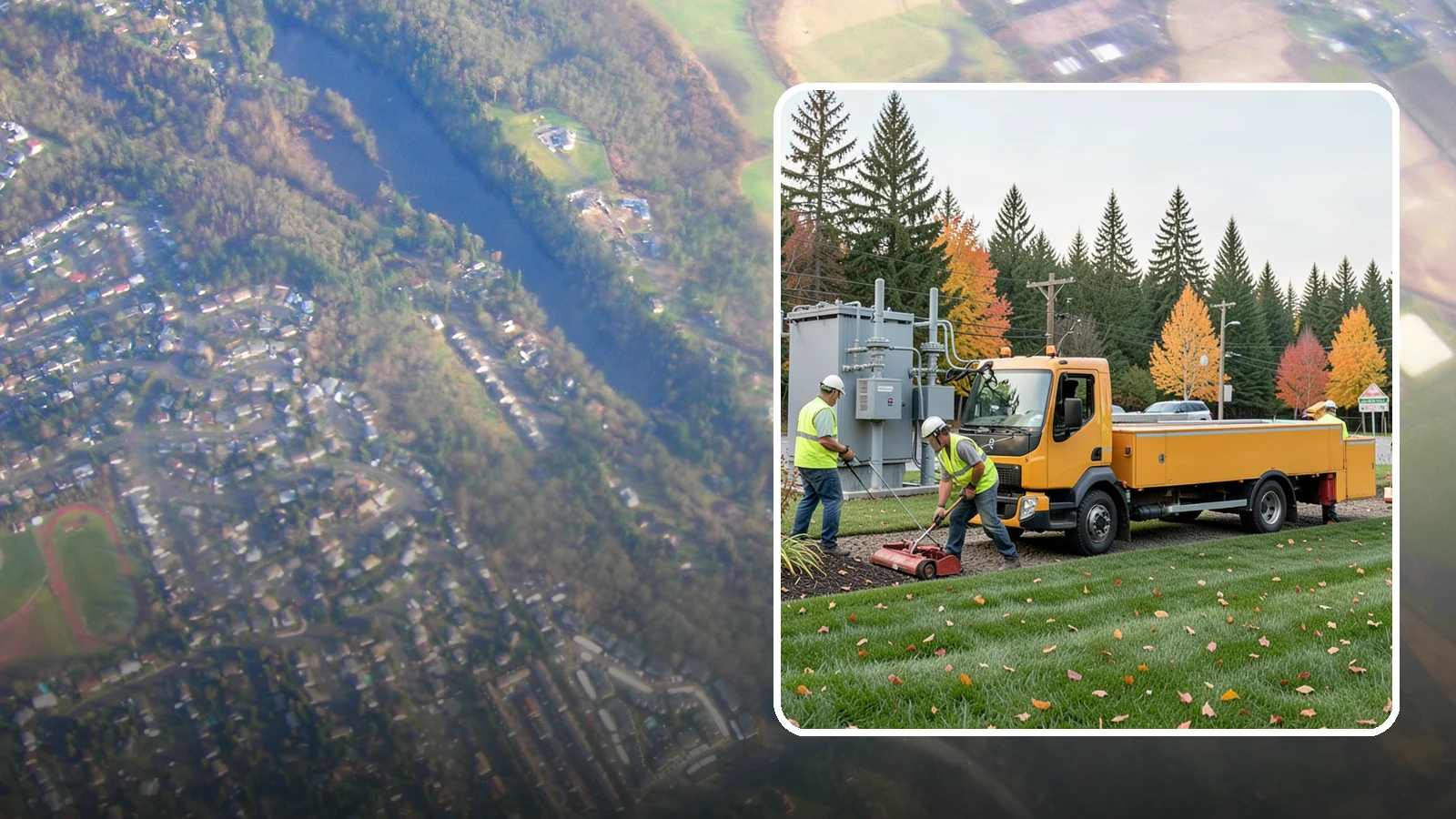 Substation Grounds Maintenance in Algona, King County, WA - Vegetation and grounds maintenance at electrical substations for safety, clearance, and reliability.
