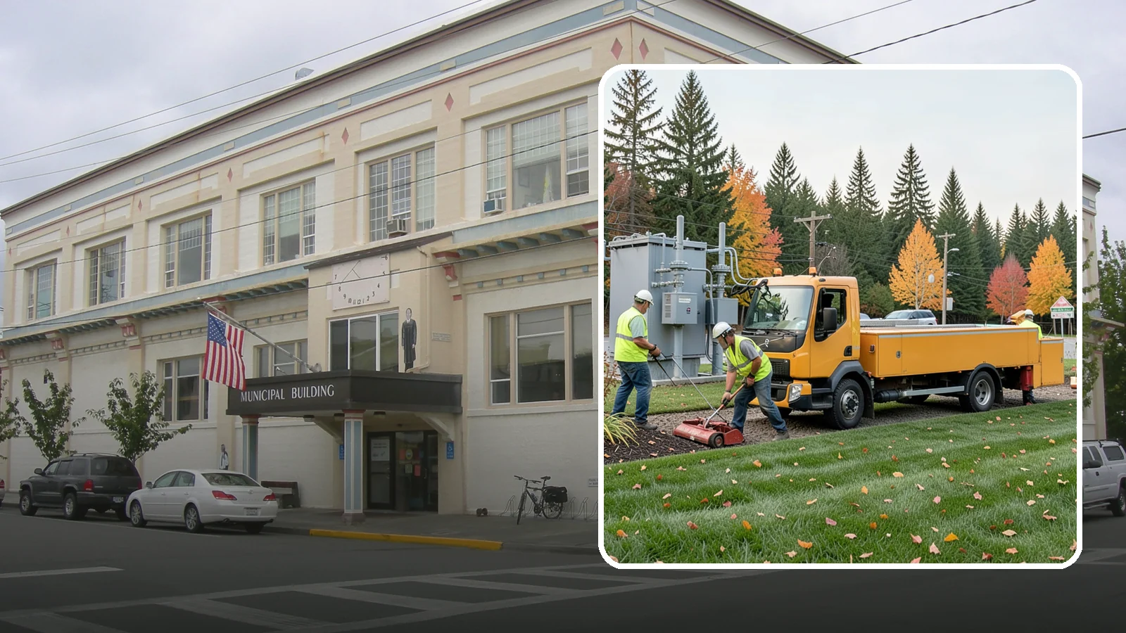 Substation Grounds Maintenance in Anacortes, Skagit County, WA - Vegetation and grounds maintenance at electrical substations for safety, clearance, and reliability.