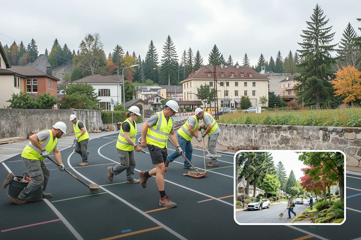 Substation Grounds Maintenance in Beaux Arts Village, King County, WA - Maintains required clearances around energized equipment