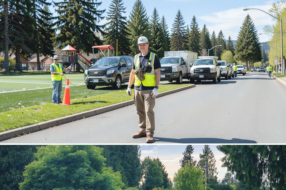 Substation Grounds Maintenance in Bonney Lake, Pierce County, WA - Vegetation control is concentrated in the growing season, with yard and perimeter upkeep maintained year-round.