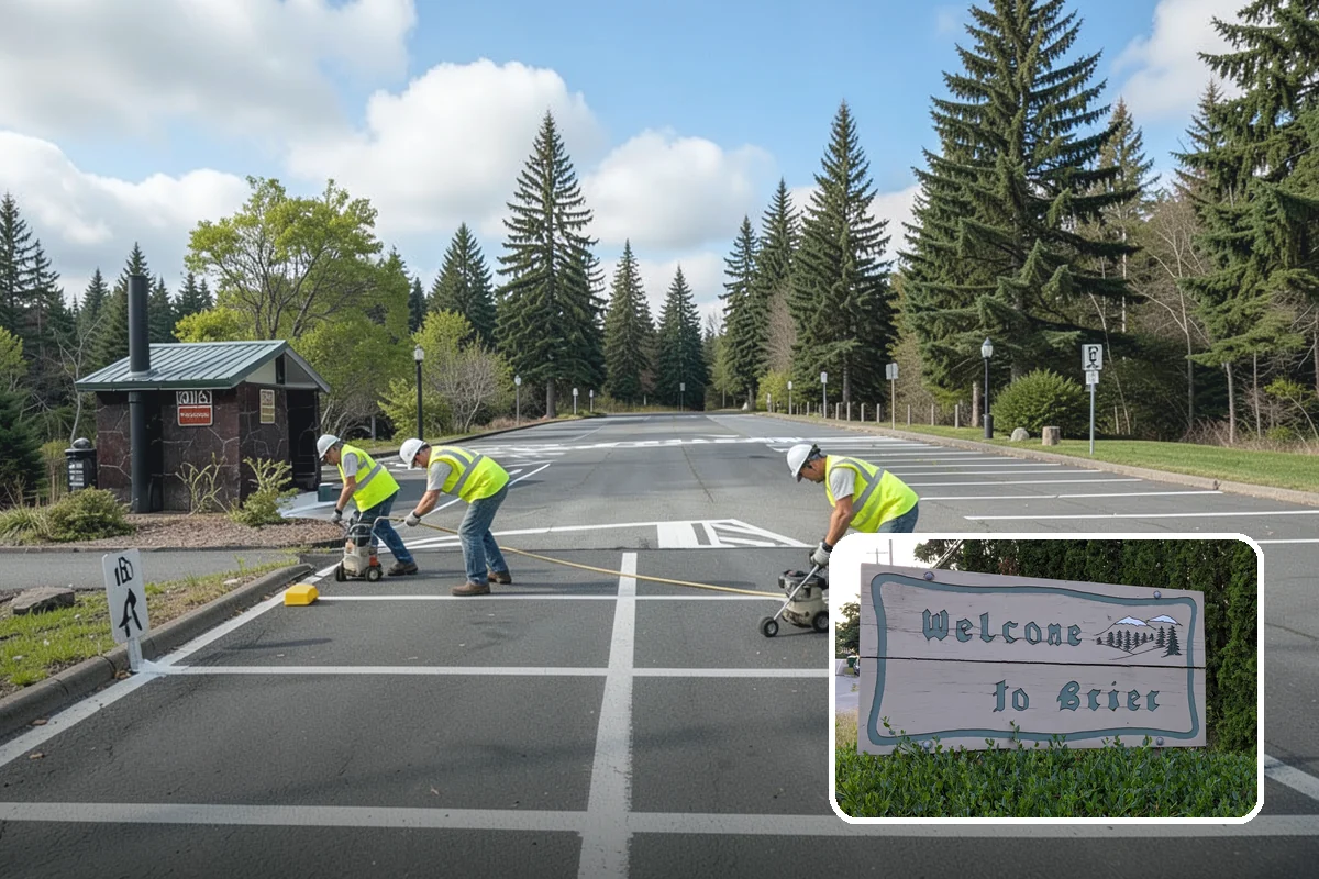 Substation Grounds Maintenance in Brier, Snohomish County, WA - Maintains required clearances around energized equipment