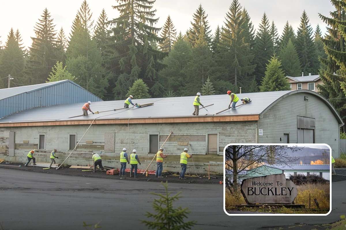 Substation Grounds Maintenance in Buckley, Pierce County, WA - Maintains required clearances around energized equipment