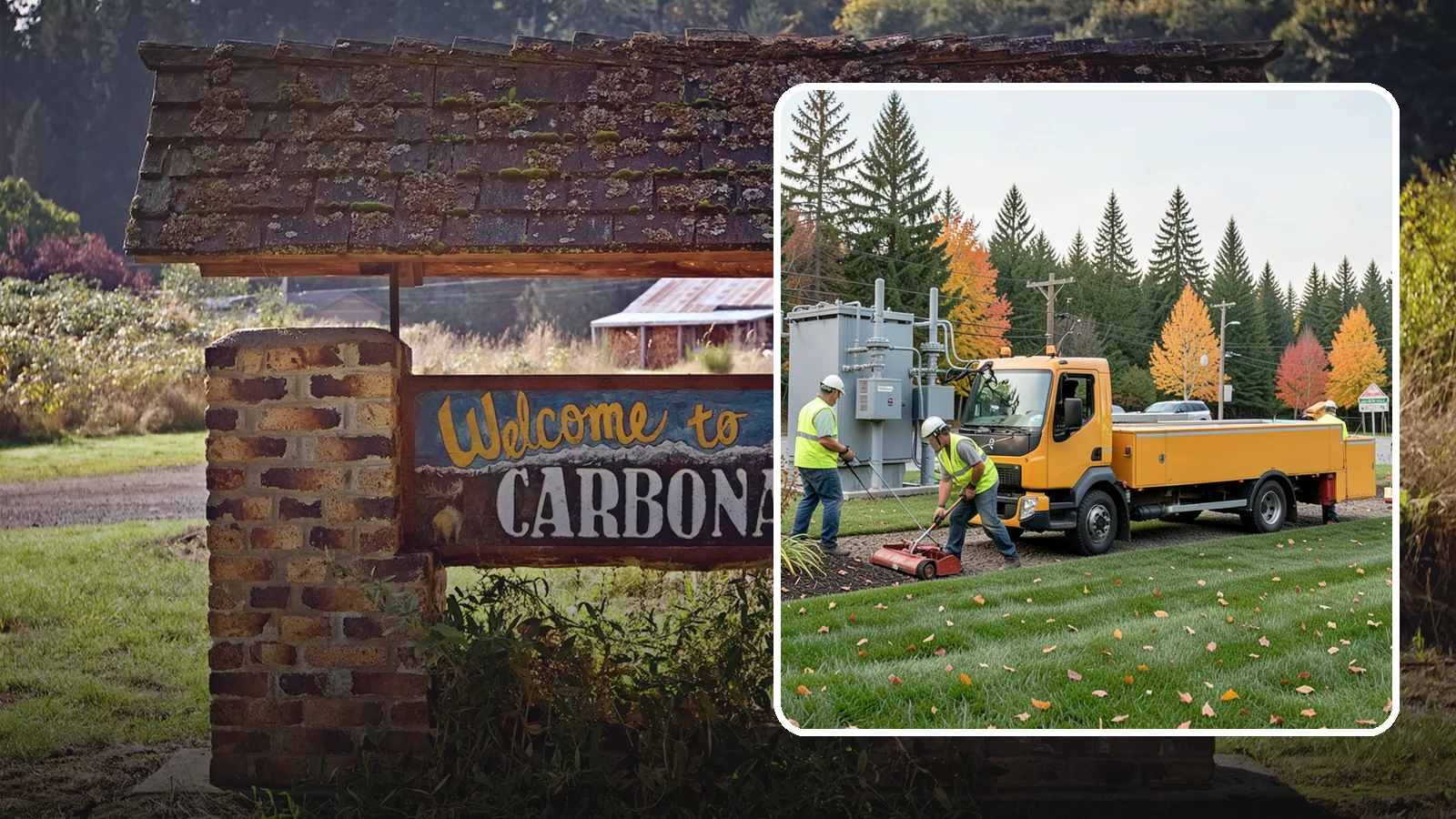 Substation Grounds Maintenance in Carbonado, Pierce County, WA - Vegetation and grounds maintenance at electrical substations for safety, clearance, and reliability.