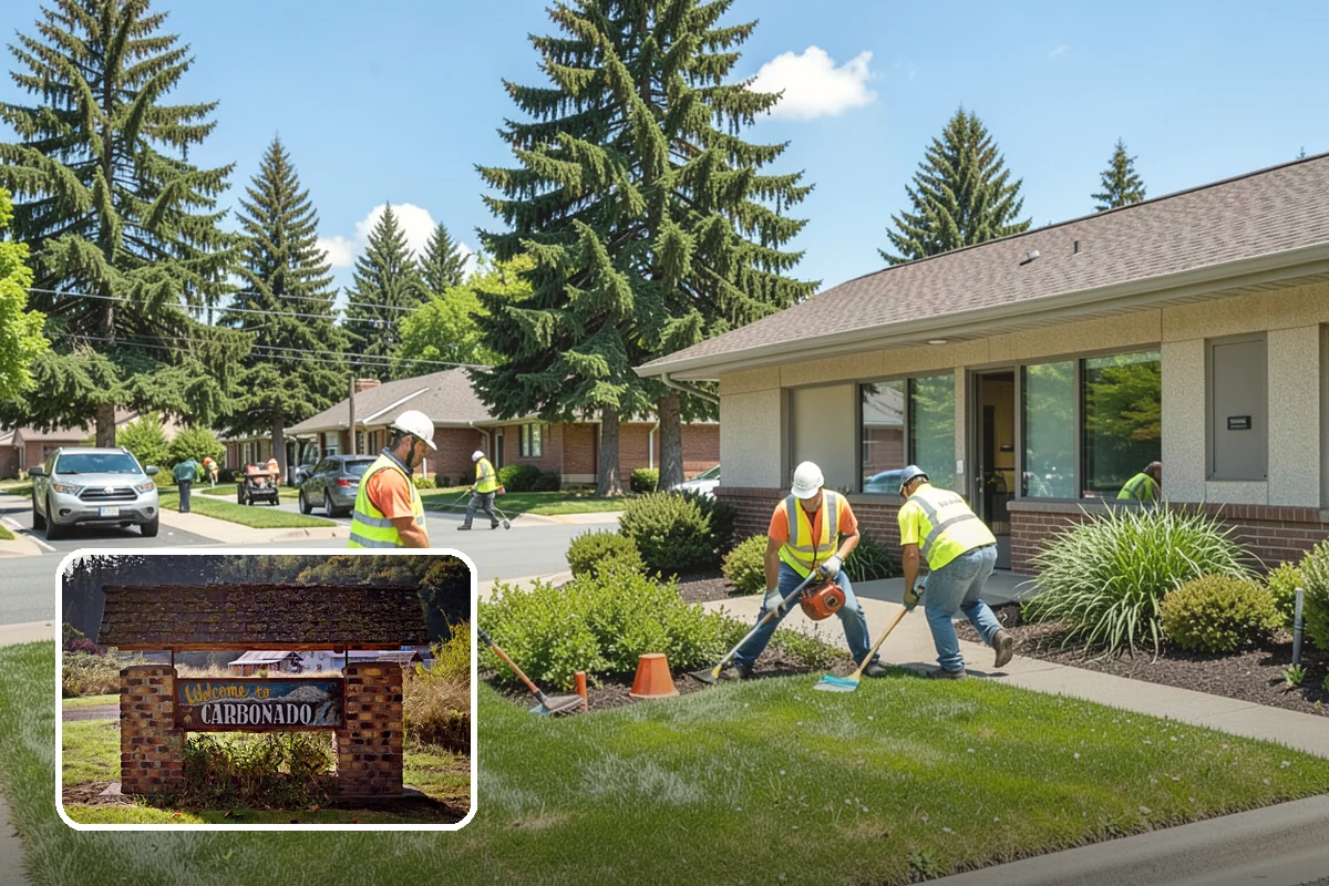 Substation Grounds Maintenance in Carbonado, Pierce County, WA - Maintains required clearances around energized equipment