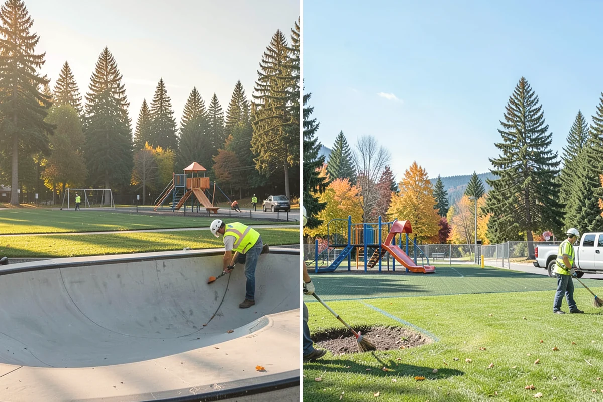 Substation Grounds Maintenance in Carbonado, Pierce County, WA - Confirm clearance requirements and safety rules with the utility