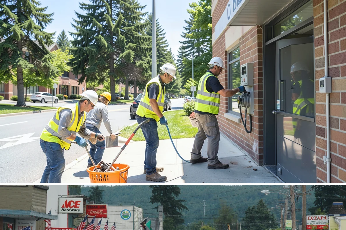 Substation Grounds Maintenance in Carnation, King County, WA - Vegetation control is concentrated in the growing season, with yard and perimeter upkeep maintained year-round.