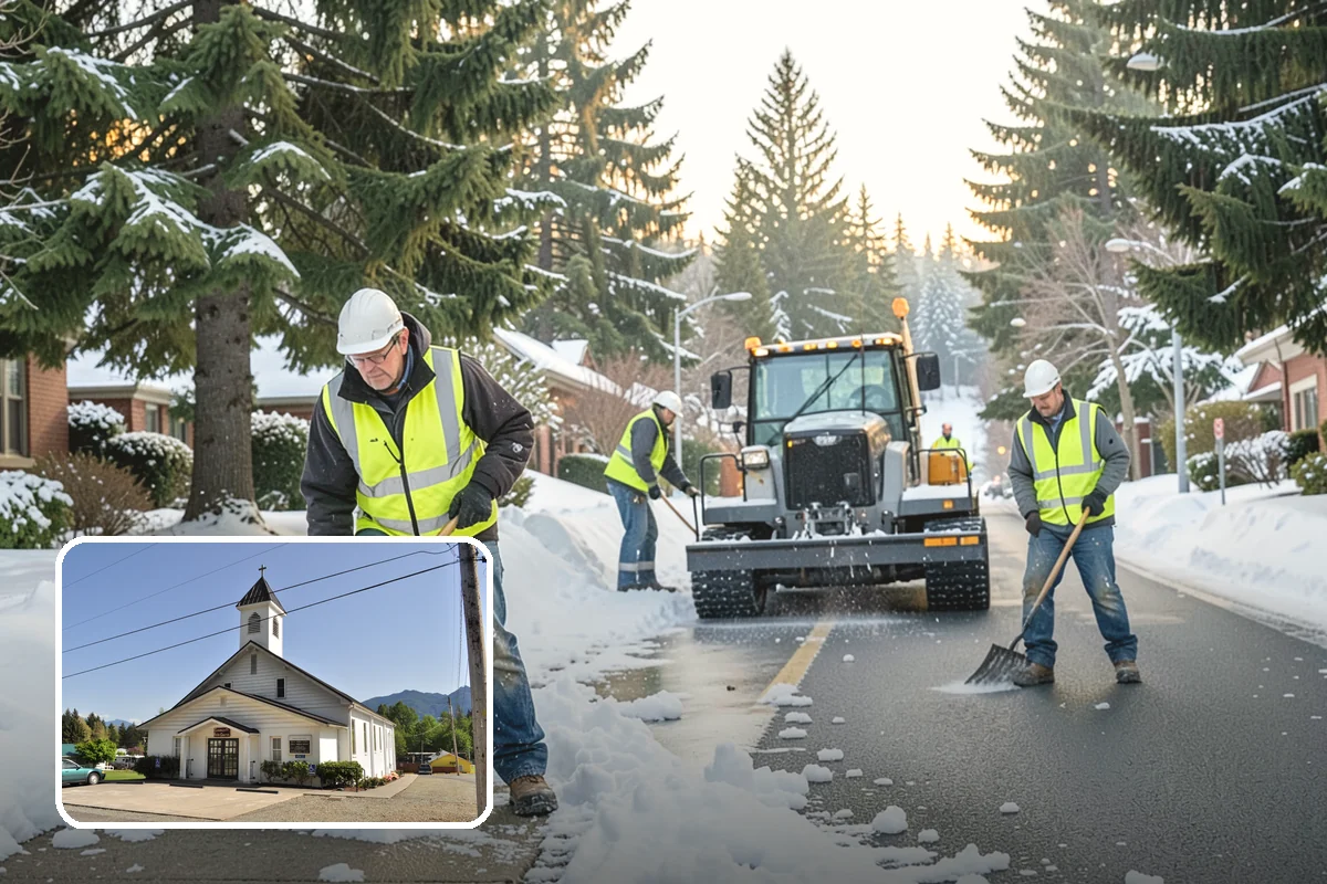 Substation Grounds Maintenance in Concrete, Skagit County, WA - Maintains required clearances around energized equipment