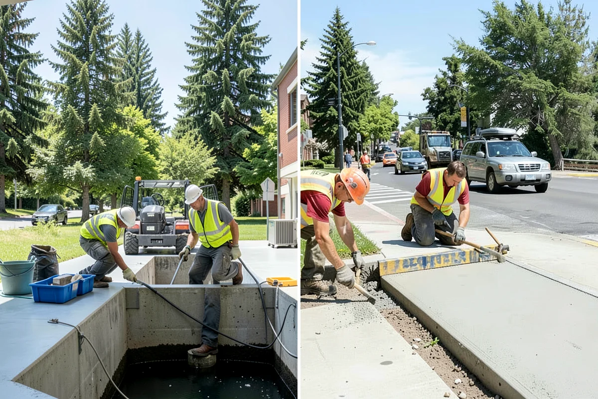 Substation Grounds Maintenance in Concrete, Skagit County, WA - Confirm clearance requirements and safety rules with the utility