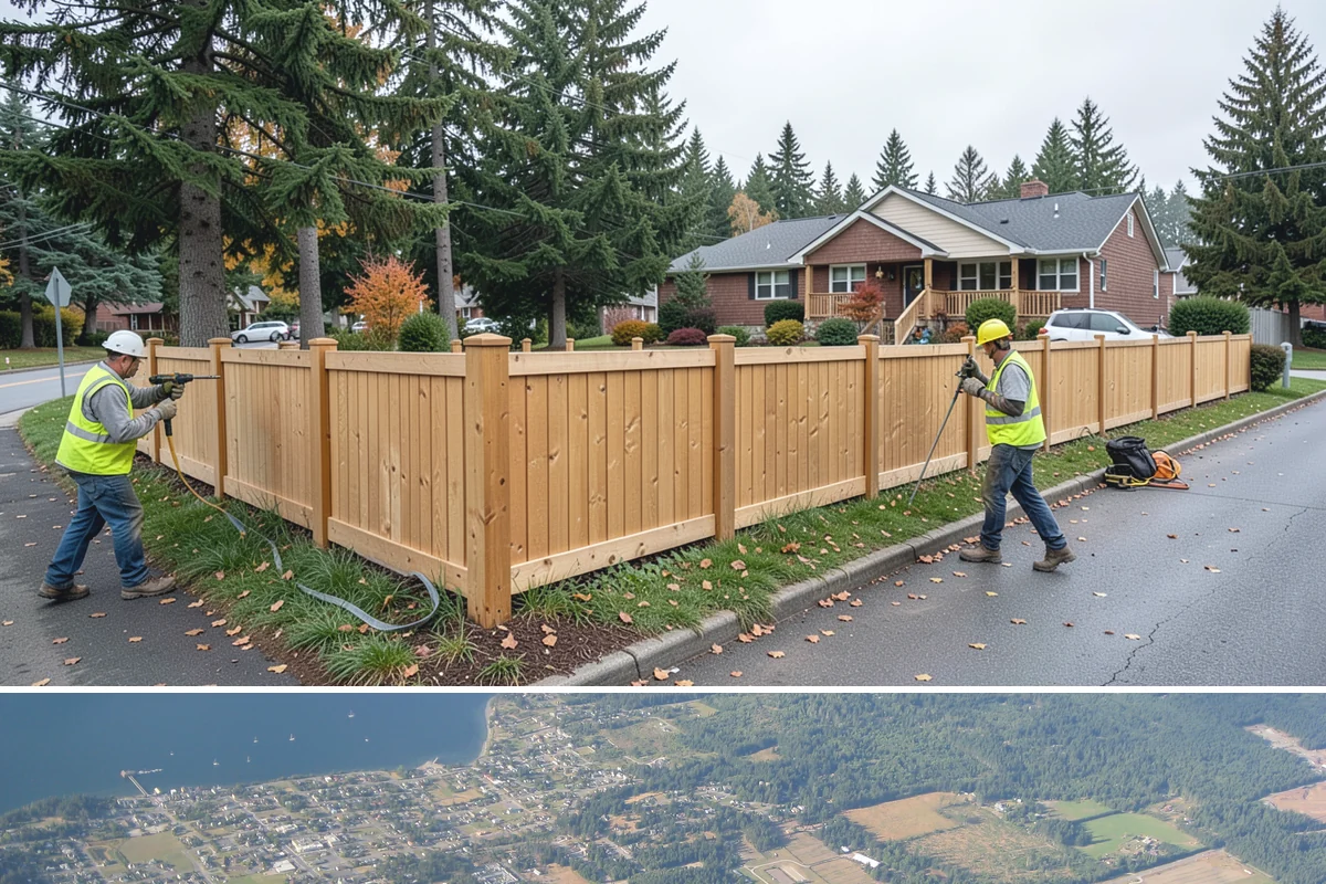 Substation Grounds Maintenance in Coupeville, Island County, WA - Vegetation control is concentrated in the growing season, with yard and perimeter upkeep maintained year-round.