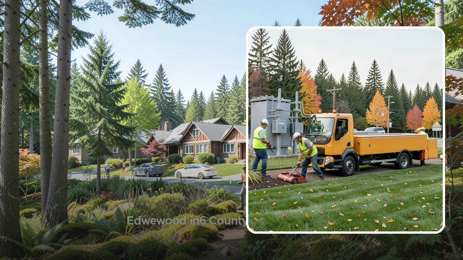 Substation Grounds Maintenance in Edgewood, Pierce County, WA - Vegetation and grounds maintenance at electrical substations for safety, clearance, and reliability.