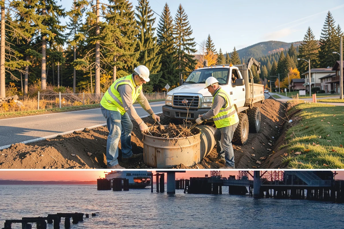 Substation Grounds Maintenance in Edmonds, Snohomish County, WA - Vegetation control is concentrated in the growing season, with yard and perimeter upkeep maintained year-round.