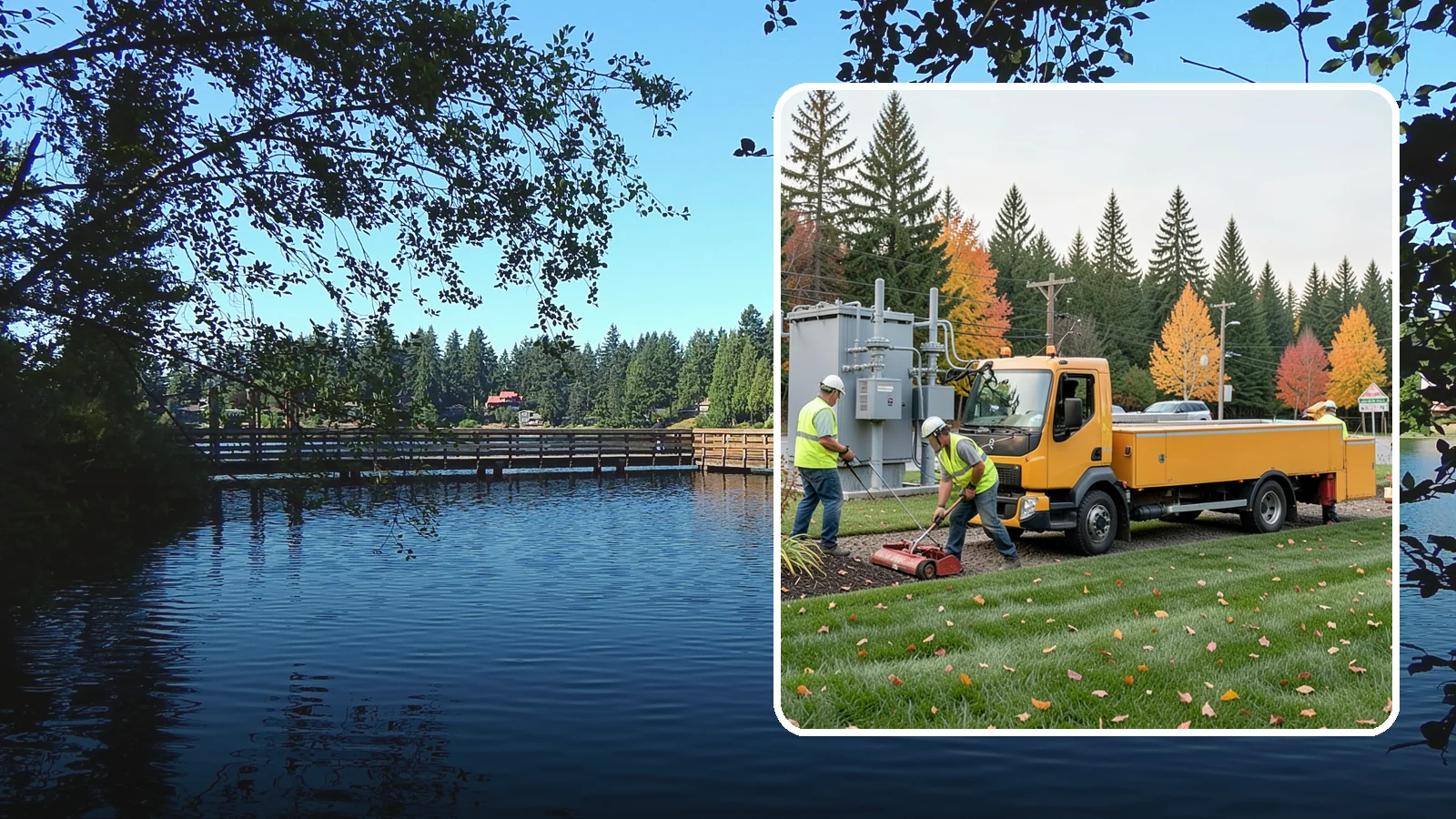 Substation Grounds Maintenance in Federal Way, King County, WA - Vegetation and grounds maintenance at electrical substations for safety, clearance, and reliability.