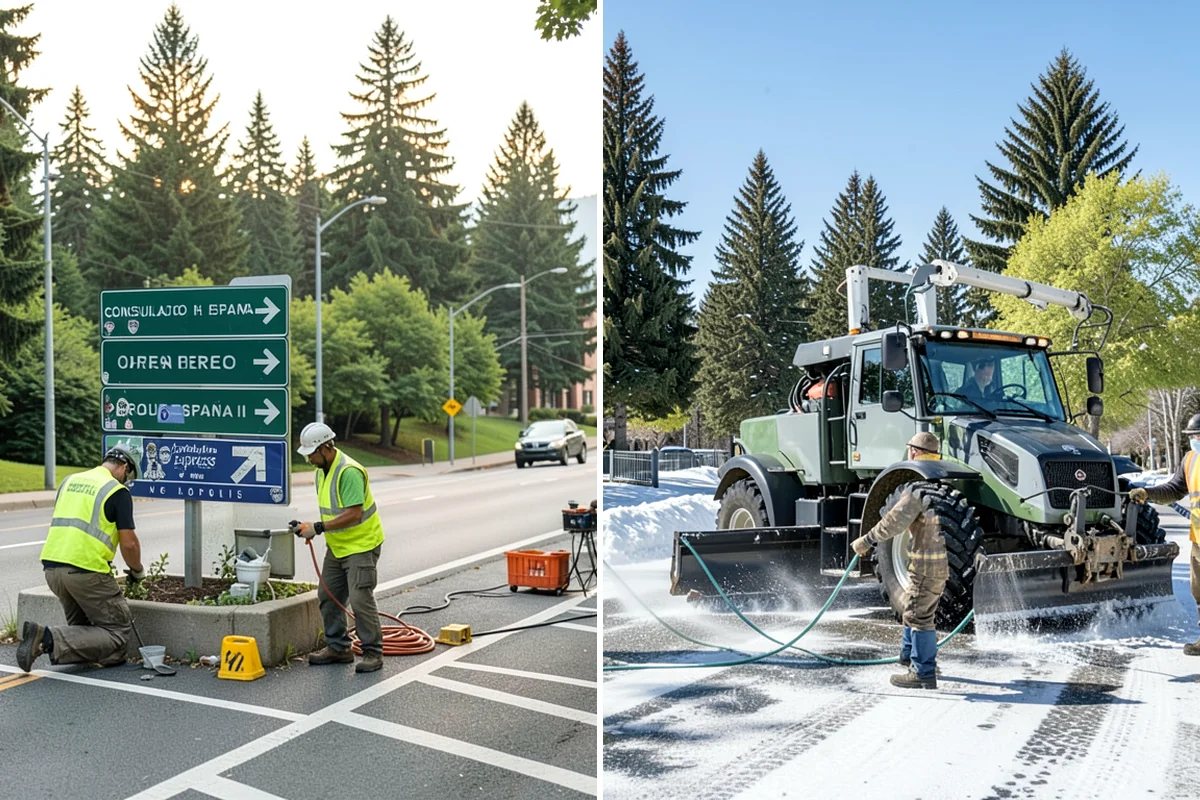 Substation Grounds Maintenance in Federal Way, King County, WA - Confirm clearance requirements and safety rules with the utility