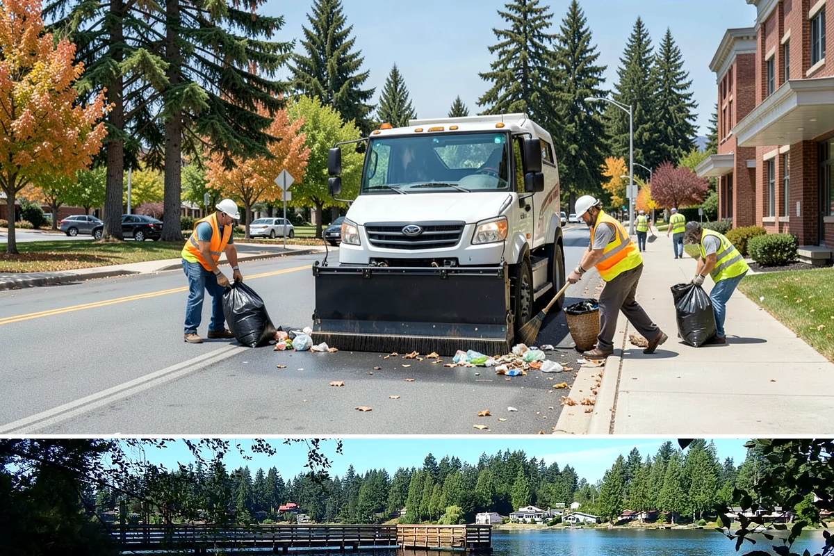 Substation Grounds Maintenance in Federal Way, King County, WA - Vegetation control is concentrated in the growing season, with yard and perimeter upkeep maintained year-round.