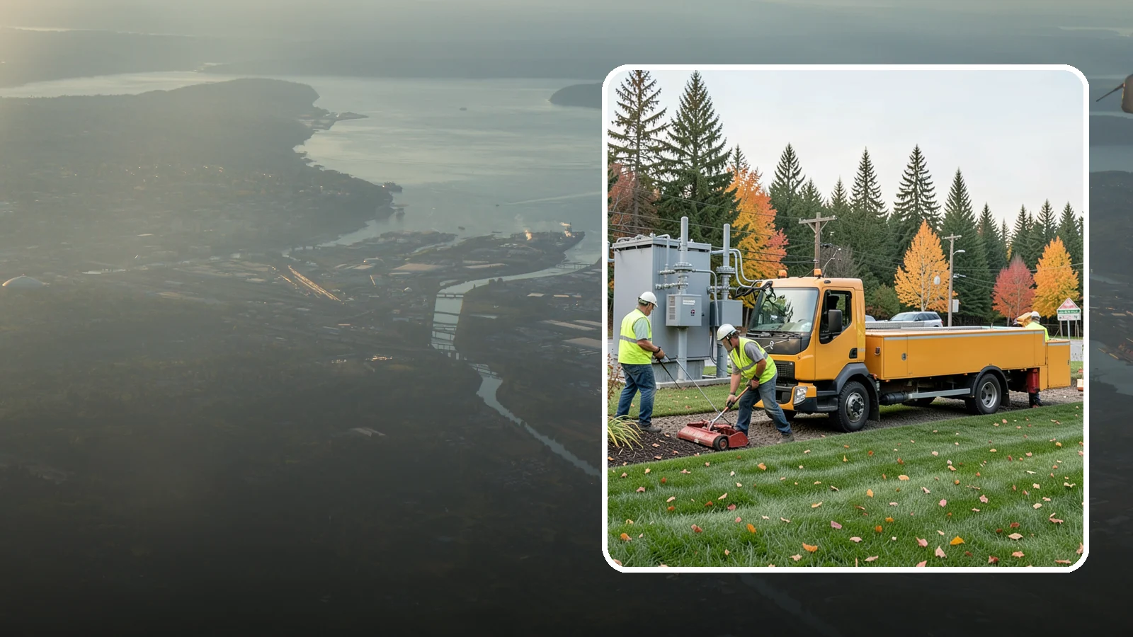 Substation Grounds Maintenance in Fife, Pierce County, WA - Vegetation and grounds maintenance at electrical substations for safety, clearance, and reliability.