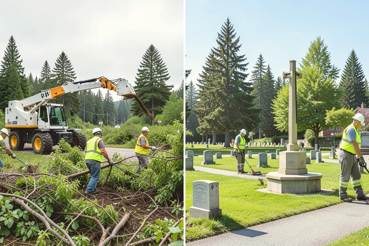 Substation Grounds Maintenance in Fife, Pierce County, WA - Confirm clearance requirements and safety rules with the utility