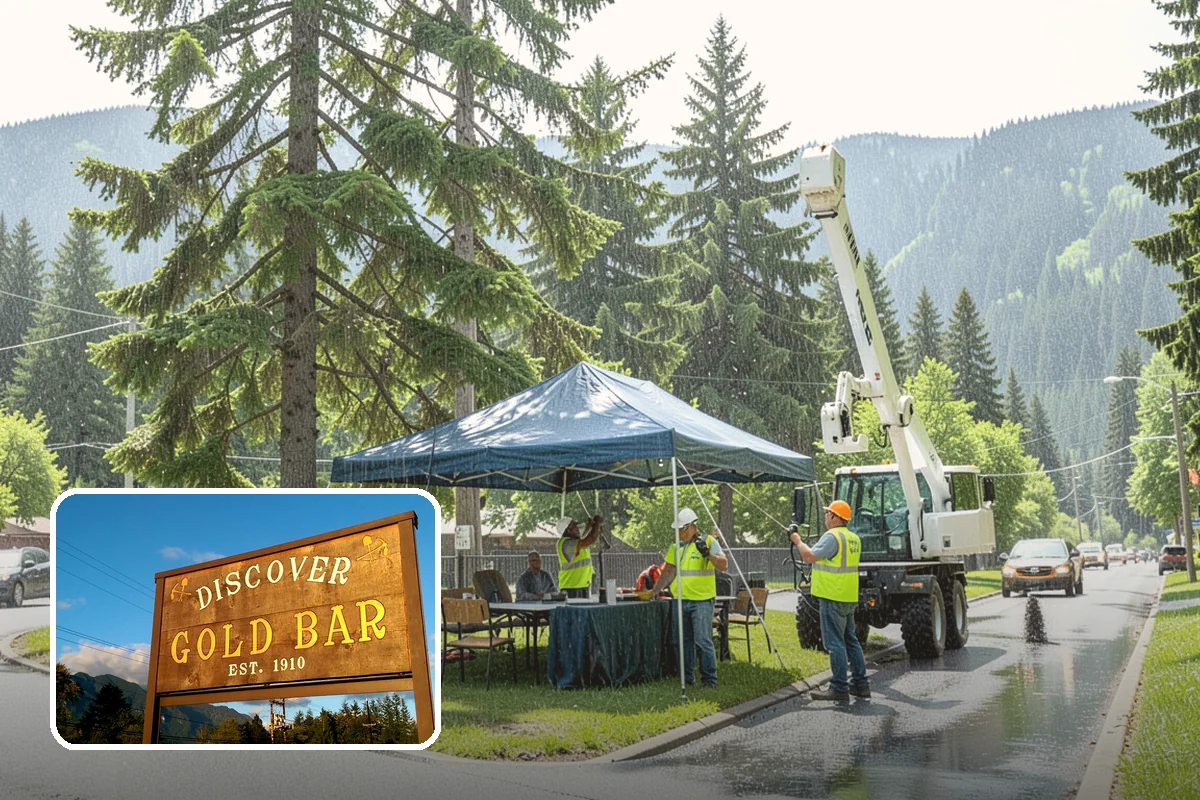 Substation Grounds Maintenance in Gold Bar, Snohomish County, WA - Maintains required clearances around energized equipment