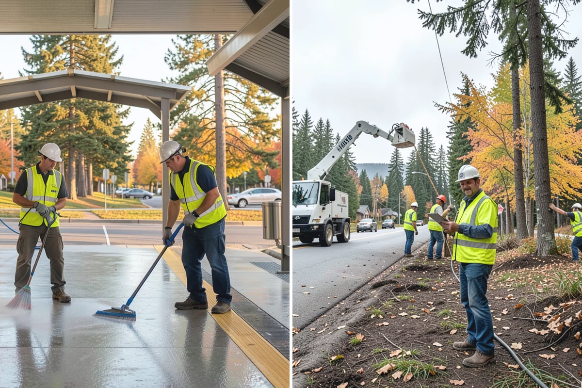 Substation Grounds Maintenance in Granite Falls, Snohomish County, WA - Confirm clearance requirements and safety rules with the utility