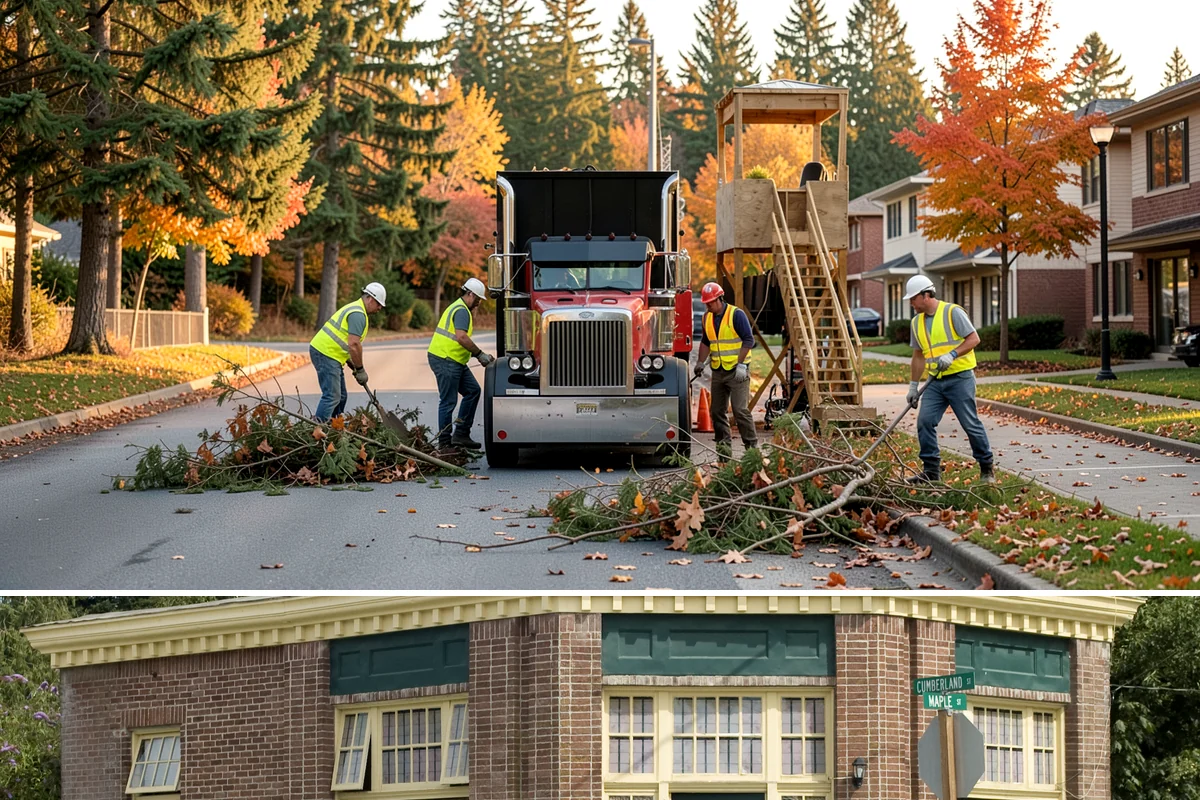 Substation Grounds Maintenance in Hamilton, Skagit County, WA - Vegetation control is concentrated in the growing season, with yard and perimeter upkeep maintained year-round.