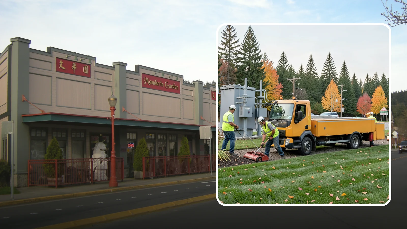 Substation Grounds Maintenance in Issaquah, King County, WA - Vegetation and grounds maintenance at electrical substations for safety, clearance, and reliability.