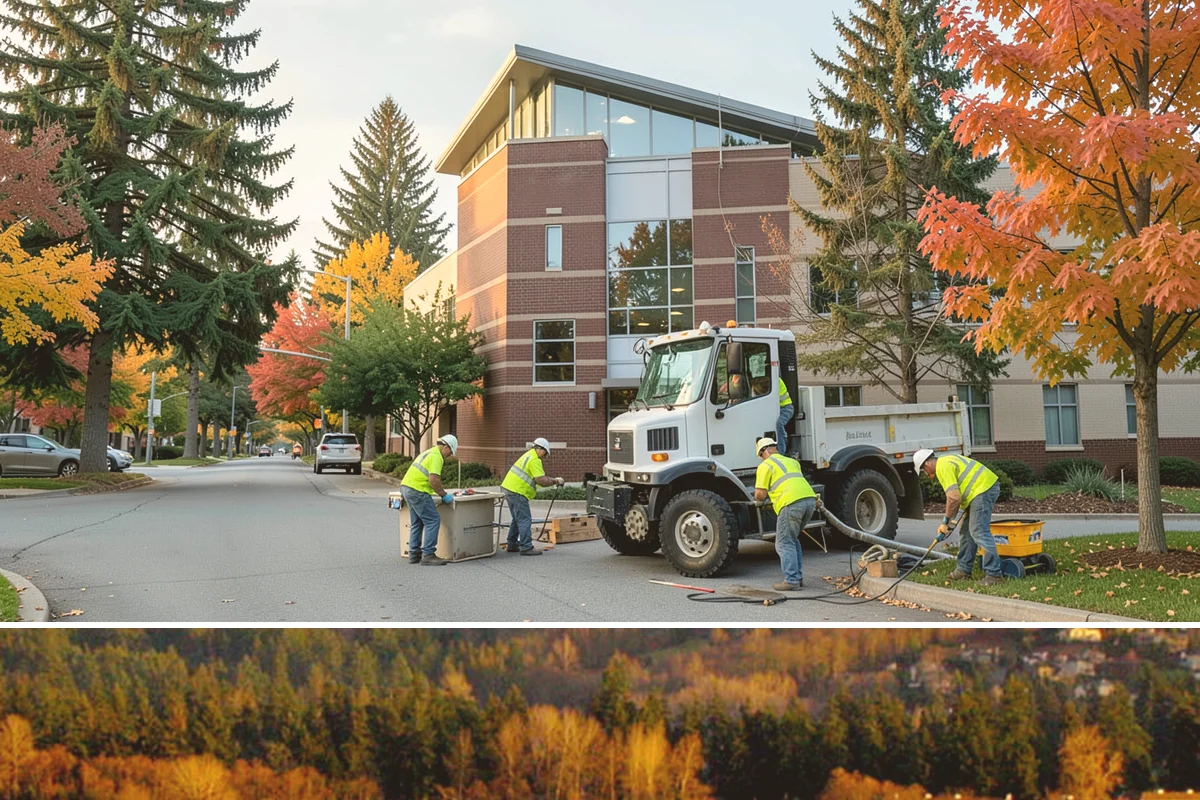 Substation Grounds Maintenance in Kenmore, King County, WA - Vegetation control is concentrated in the growing season, with yard and perimeter upkeep maintained year-round.