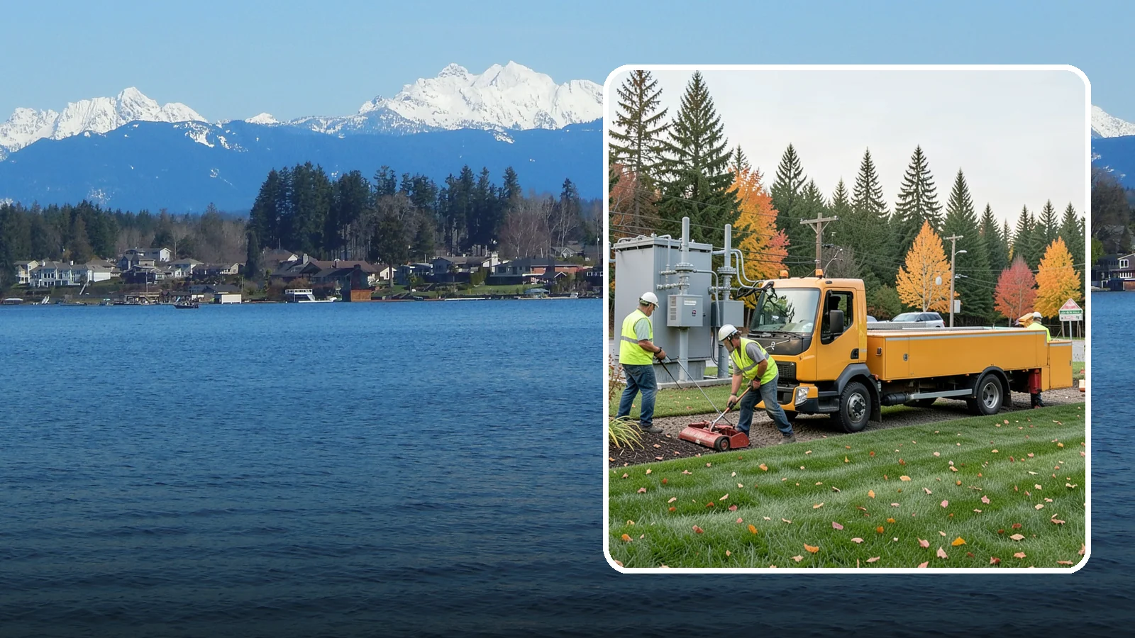 Substation Grounds Maintenance in Lake Stevens, Snohomish County, WA - Vegetation and grounds maintenance at electrical substations for safety, clearance, and reliability.