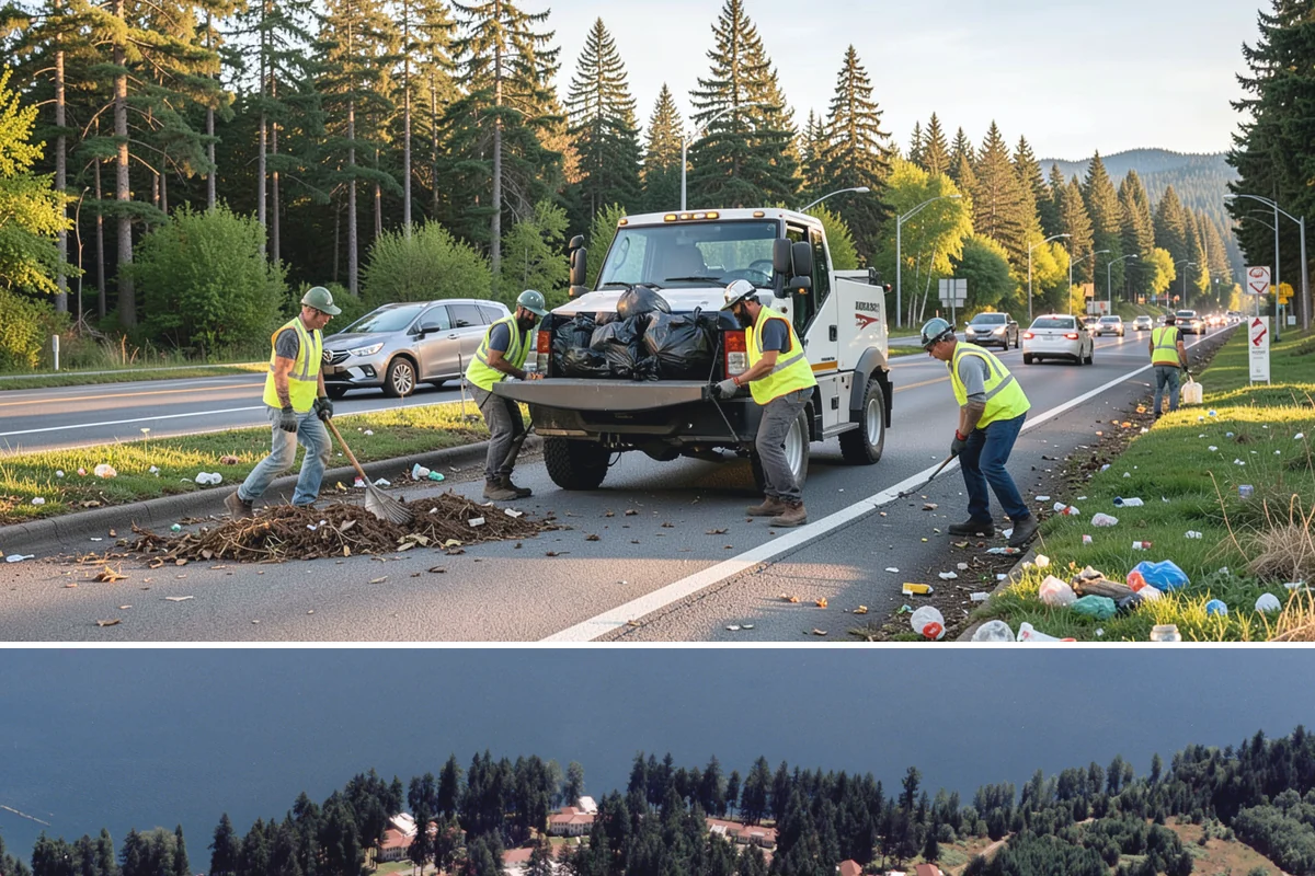 Substation Grounds Maintenance in Lakewood, Pierce County, WA - Vegetation control is concentrated in the growing season, with yard and perimeter upkeep maintained year-round.
