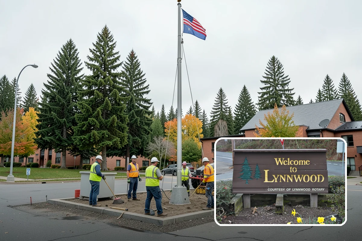 Substation Grounds Maintenance in Lynnwood, Snohomish County, WA - Maintains required clearances around energized equipment