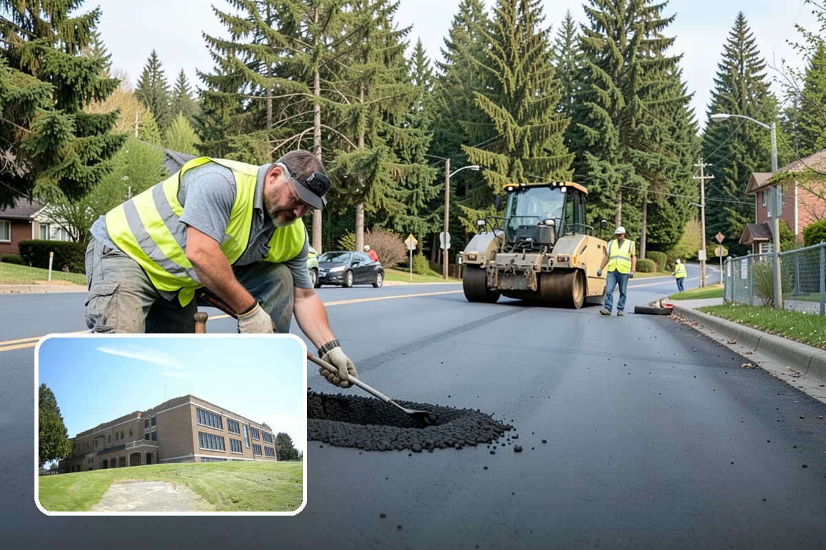 Substation Grounds Maintenance in Maple Valley, King County, WA - Maintains required clearances around energized equipment