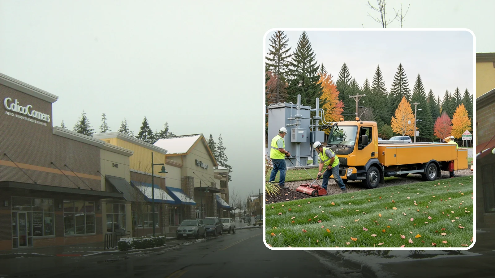 Substation Grounds Maintenance in Mill Creek, Snohomish County, WA - Vegetation and grounds maintenance at electrical substations for safety, clearance, and reliability.