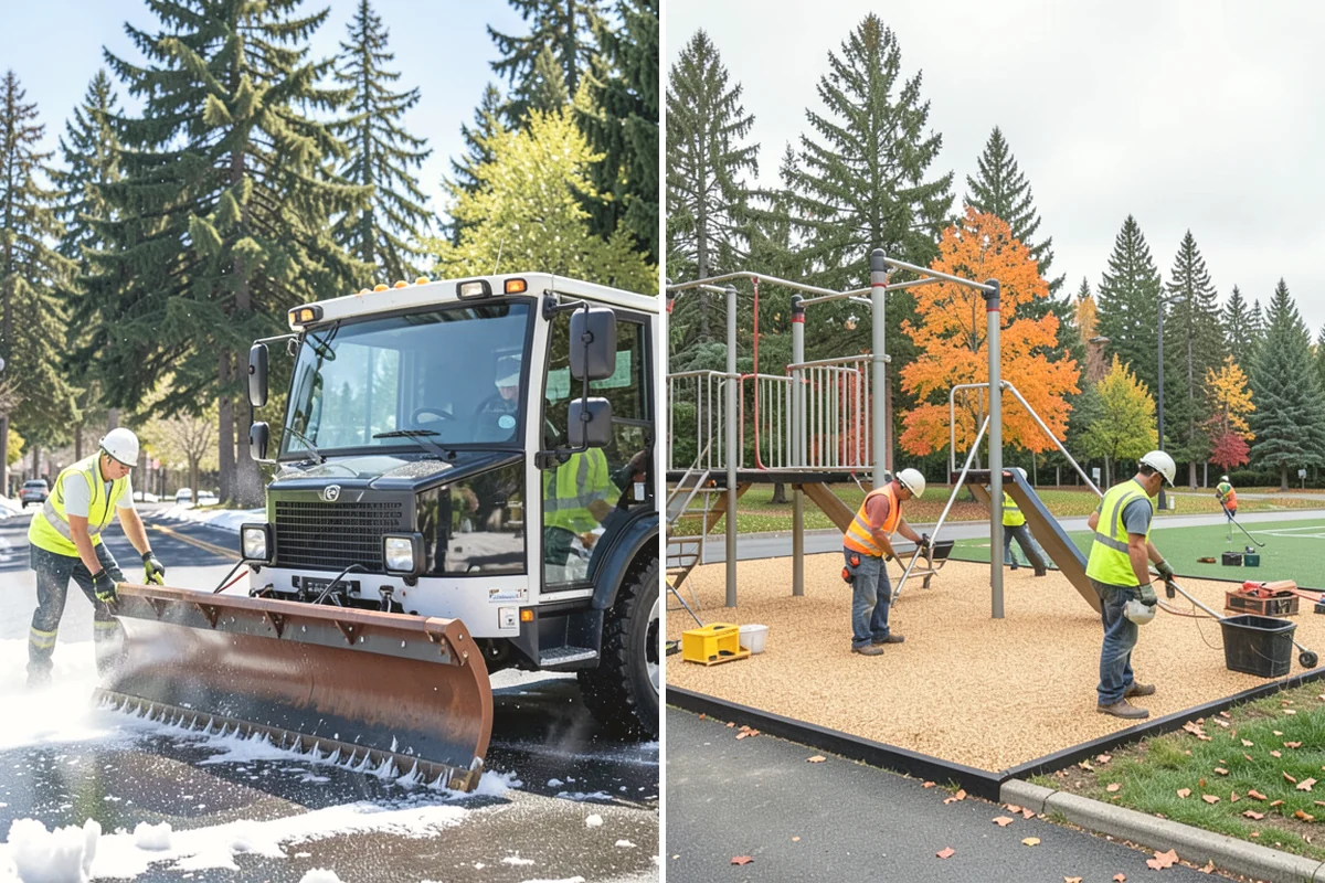 Substation Grounds Maintenance in Mill Creek, Snohomish County, WA - Confirm clearance requirements and safety rules with the utility