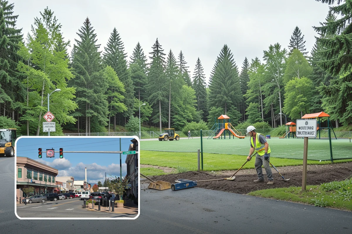 Substation Grounds Maintenance in Monroe, Snohomish County, WA - Maintains required clearances around energized equipment