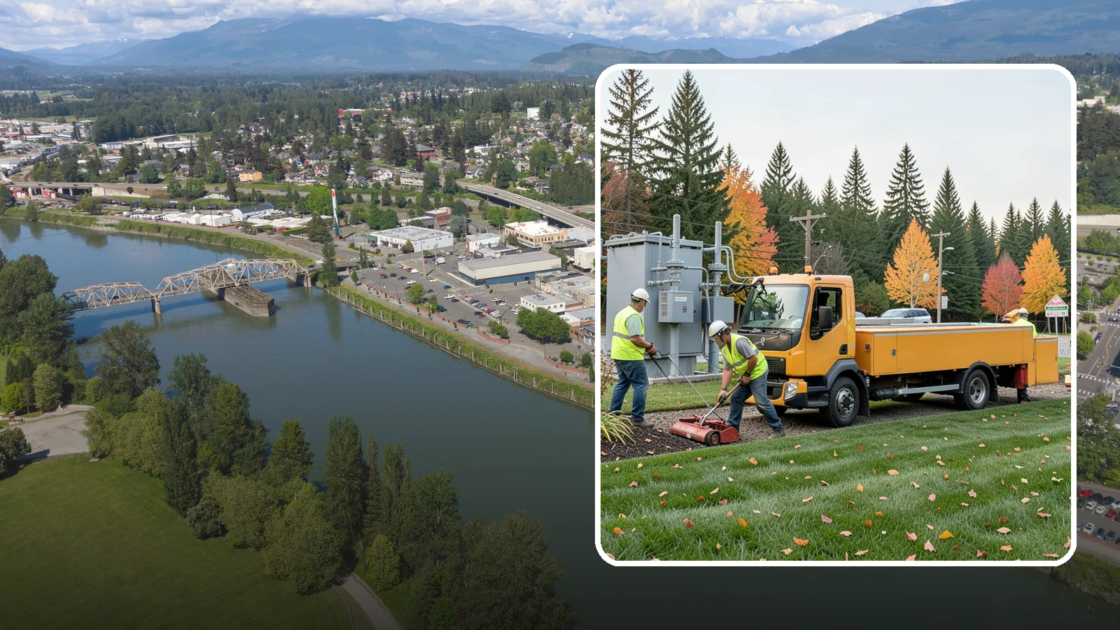 Substation Grounds Maintenance in Mount Vernon, Skagit County, WA - Vegetation and grounds maintenance at electrical substations for safety, clearance, and reliability.