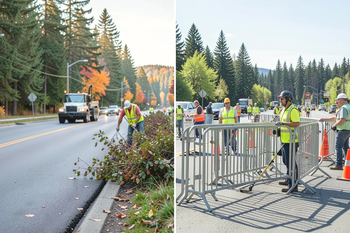Substation Grounds Maintenance in Mountlake Terrace, Snohomish County, WA - Confirm clearance requirements and safety rules with the utility