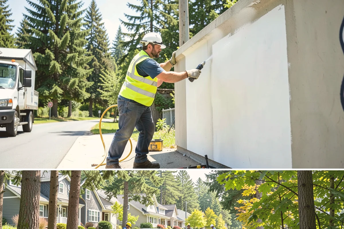 Substation Grounds Maintenance in Normandy Park, King County, WA - Vegetation control is concentrated in the growing season, with yard and perimeter upkeep maintained year-round.