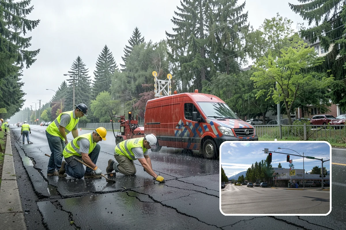 Substation Grounds Maintenance in North Bend, King County, WA - Maintains required clearances around energized equipment