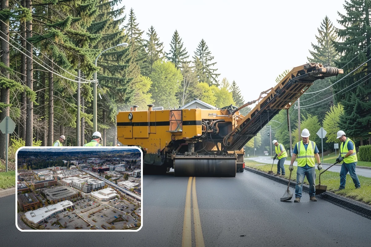 Substation Grounds Maintenance in Redmond, King County, WA - Maintains required clearances around energized equipment