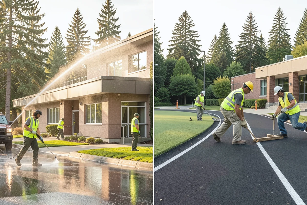 Substation Grounds Maintenance in Redmond, King County, WA - Confirm clearance requirements and safety rules with the utility
