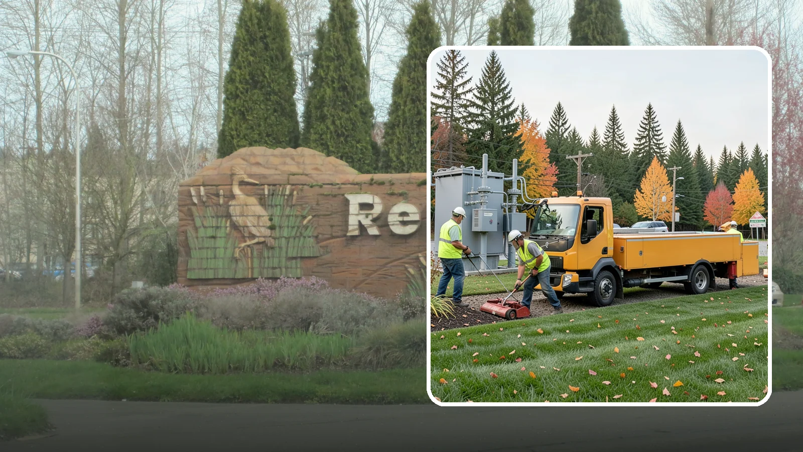 Substation Grounds Maintenance in Renton, King County, WA - Vegetation and grounds maintenance at electrical substations for safety, clearance, and reliability.