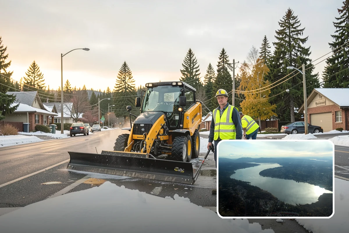 Substation Grounds Maintenance in Sammamish, King County, WA - Maintains required clearances around energized equipment
