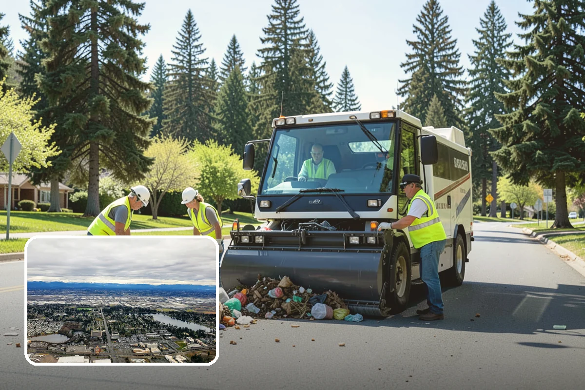 Substation Grounds Maintenance in SeaTac, King County, WA - Maintains required clearances around energized equipment
