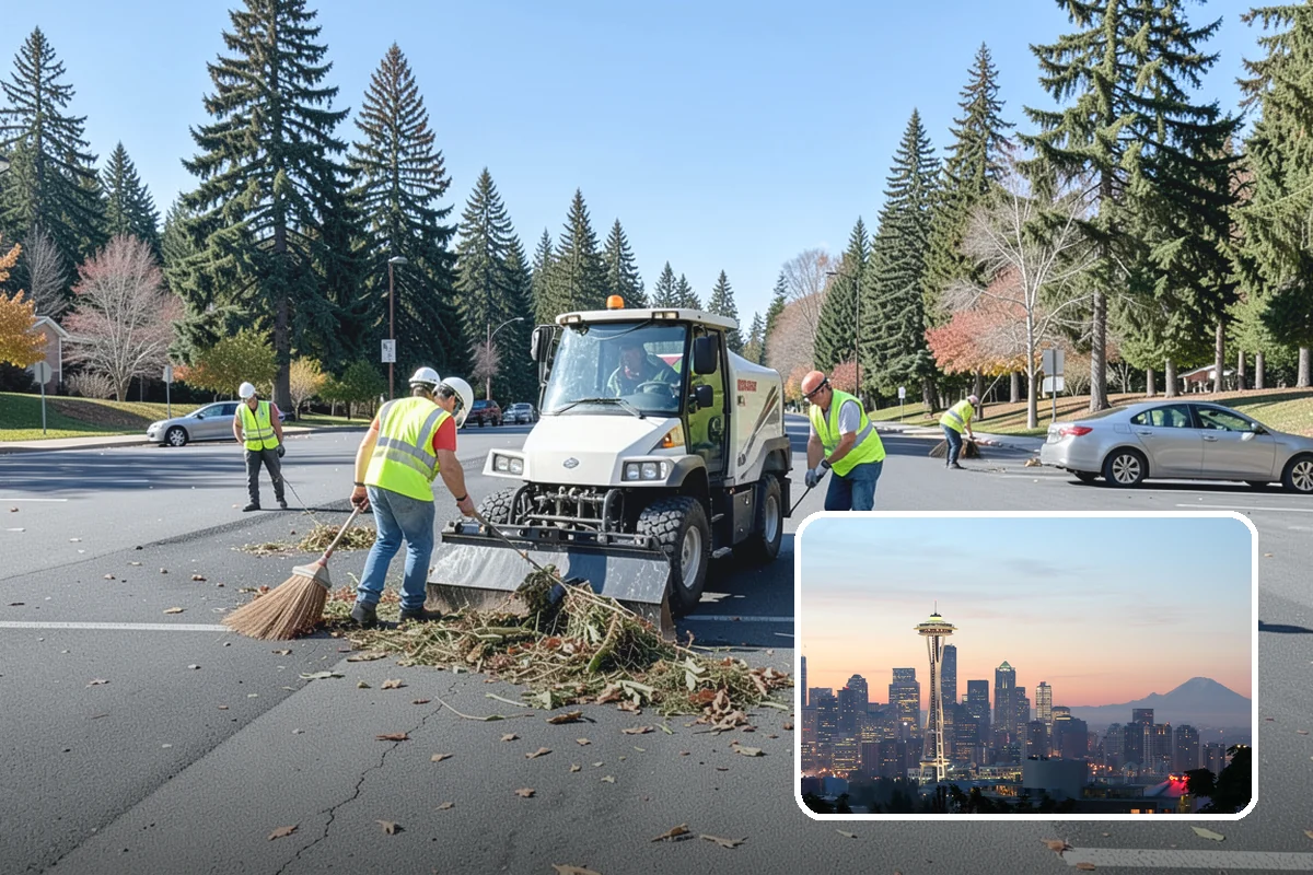Substation Grounds Maintenance in Seattle, King County, WA - Maintains required clearances around energized equipment