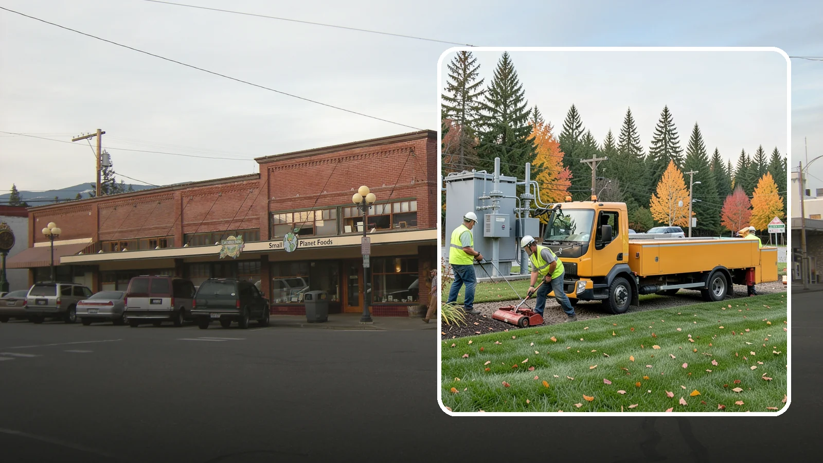 Substation Grounds Maintenance in Sedro-Woolley, Skagit County, WA - Vegetation and grounds maintenance at electrical substations for safety, clearance, and reliability.
